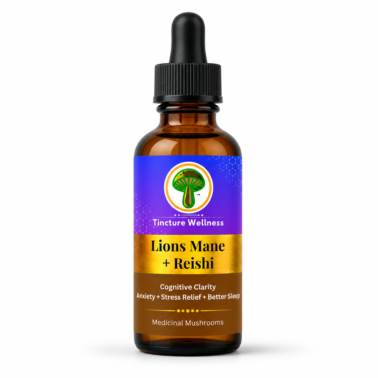 Lion’s Mane + Reishi: Neuro Clarity & Mood Support